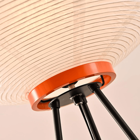 Minimalist standing light close-up detail