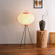 Rice paper floor lamp Japanese style
