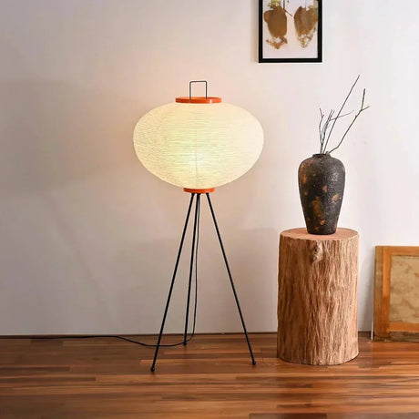 Rice paper floor lamp Japanese style