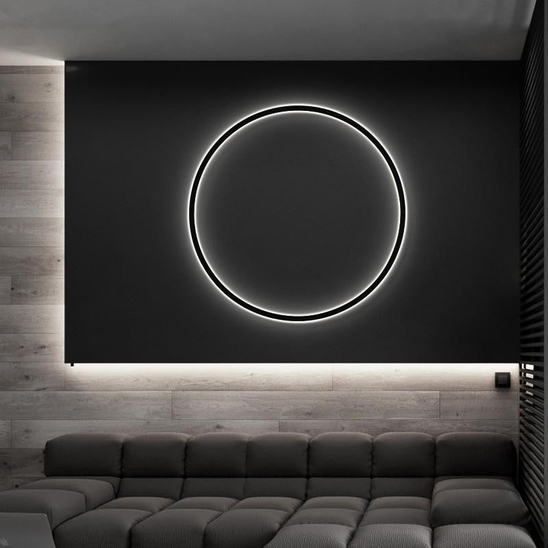 Round Wall Light for Living Room Decor OpalDwell