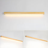 End view of the pine bar showing the slim body and the recessed diffuser
