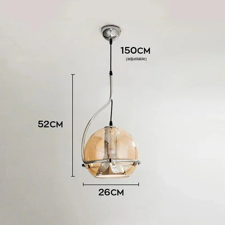 The fitting drawn with the 26 cm width, 52 cm height and 150 cm cord