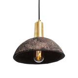 Ceramic Dome Pendant Light for Modern Industrial Decor
