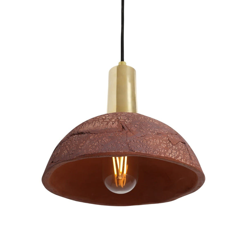 Ceramic dome pendant light dimensions reference