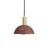 Novira pendant light antique brass finish detail