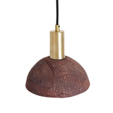 Dome pendant light for kitchen task lighting