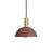 Ceramic dome pendant light group installation view