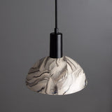 Auretta Ceramic Dome Pendant Light for Modern Living Spaces