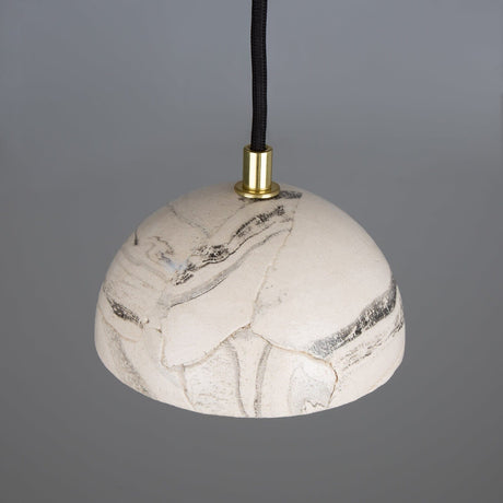 Lumera Pendant Light Brass Lamp Holder Detail