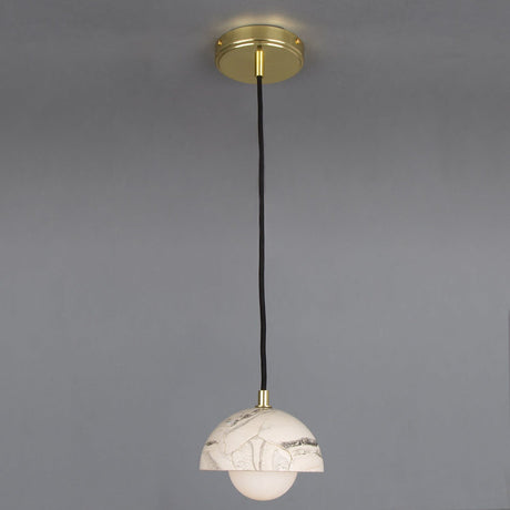 Ceramic Dome Pendant for Bathroom Accent Lighting