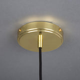 Lumera Pendant Light Installed Above Kitchen Island
