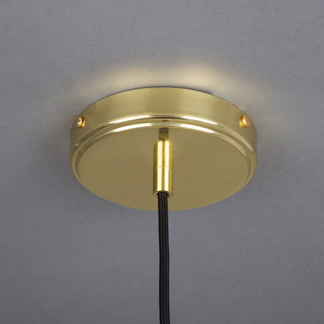 Lumera Pendant Light Installed Above Kitchen Island