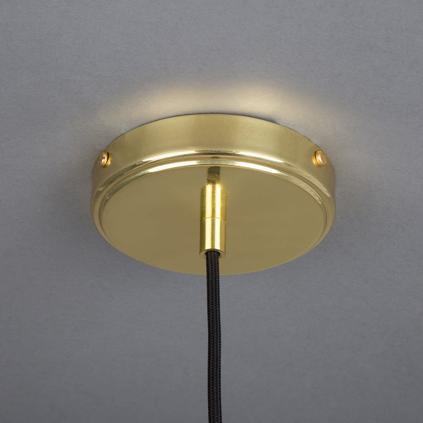 Lumera Pendant Light Installed Above Kitchen Island