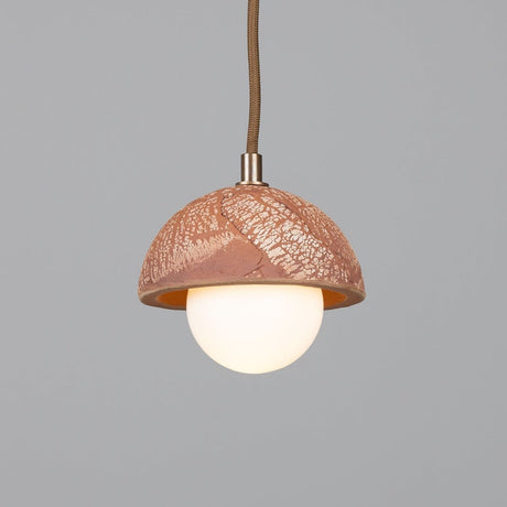 Orise ceramic dome pendant light for modern kitchens