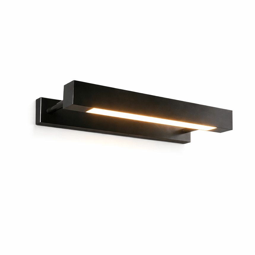 The same bar in black, the folded edge and body finished to match