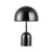 Copper table lamp warm glow ambient scene