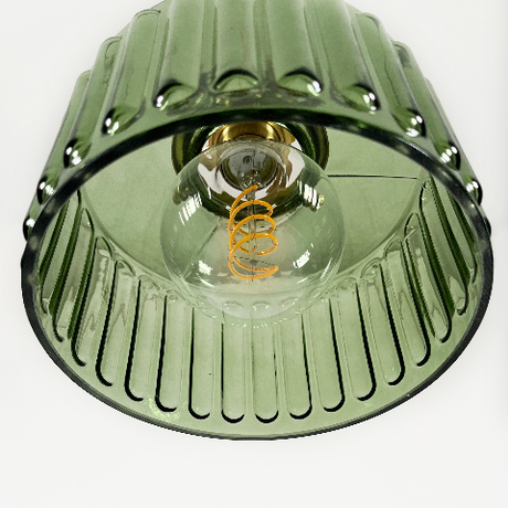 Hinata Brass Pendant Light – square design for dining room and kitchen | OroDwell
