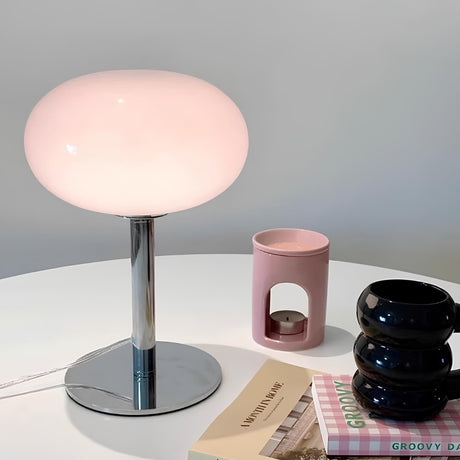 Candy Drop Glass Lamp - Full Fixture View