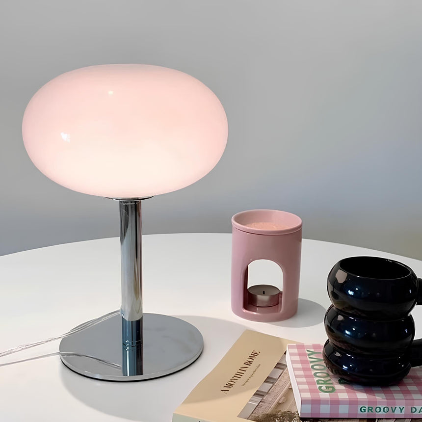 Candy Drop Glass Lamp - Full Fixture View