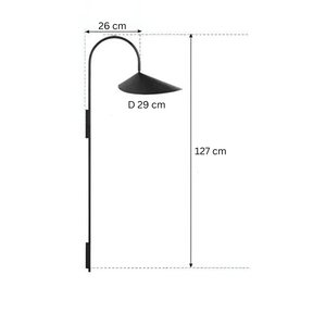 Single light wall sconce for artwork accent