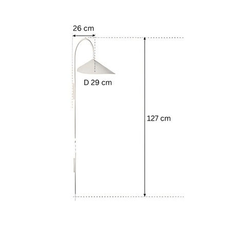 Modern minimalist wall sconce fixture