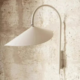 Metal wall sconce for living room