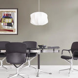 Nordic semi-wood pendant light for dining table decor