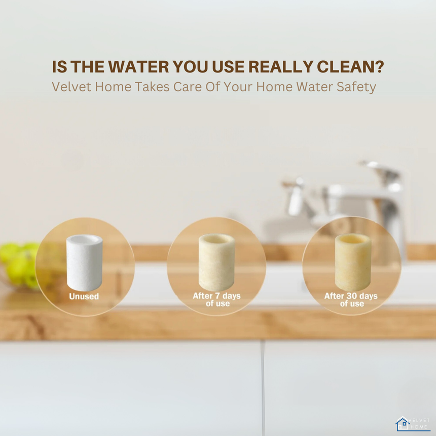Smart water filter faucet - UV LED display
