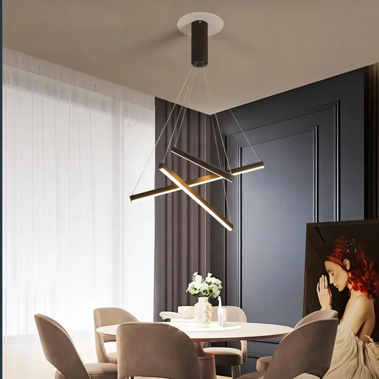 Chandelier Linear Design for Living Room