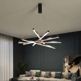 Nested Bar Chandelier for Industrial Decor