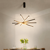 Vespera Chandelier Multidimensional Light Detail