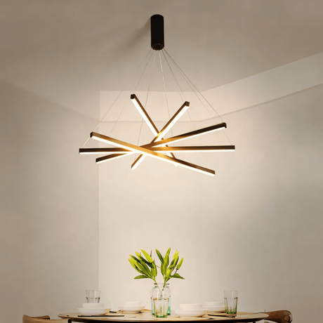 Vespera Chandelier Multidimensional Light Detail