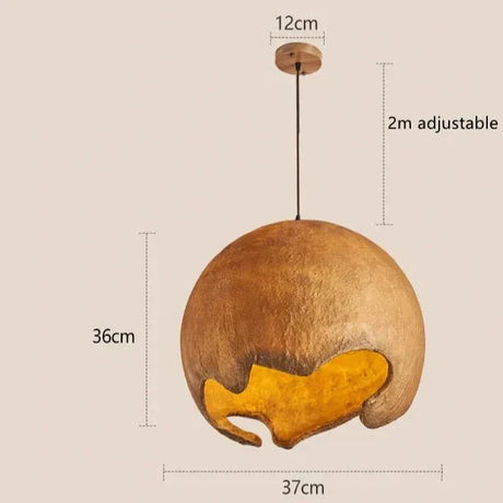 Resin Pendant Light for Modern Homes