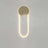 Metal Wall Sconce finish detail