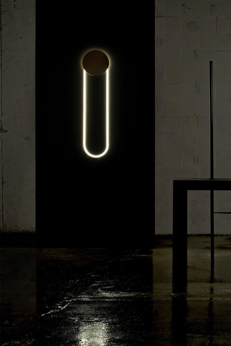 Minimalist wall sconce for living room