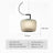 Dimension card for the 35 cm shade in smoky white