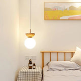 Minimalist Wood Pendant Light For Living Room - OroDwell