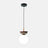 Sophisticated Wooden Accent Pendant Light - OroDwell
