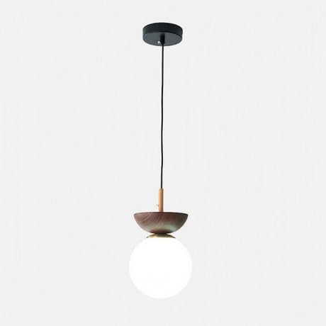Sophisticated Wooden Accent Pendant Light - OroDwell