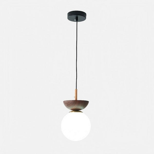 Sophisticated Wooden Accent Pendant Light - OroDwell