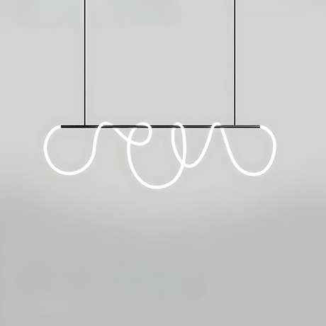 Metal ceiling light for dining table