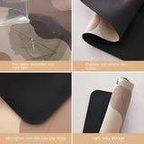 Quick-Dry Non-Slip Kitchen Mat non-slip surface close-up - OpalDwell