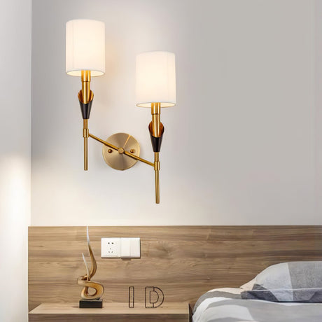 Wall Lamp Illuminated with Warm Ambient Glow | OroDwell