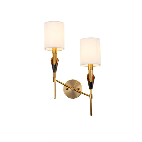 Brushed Nickel Metal Wall Lamp for Modern Home Decor | OroDwell