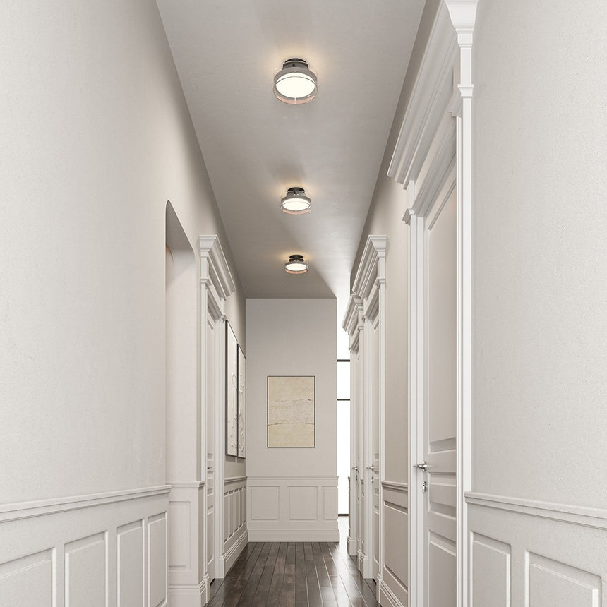 Metal ceiling light for living room decor
