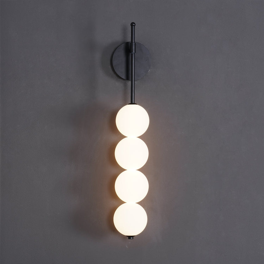 Easy installation wall sconce for hallway