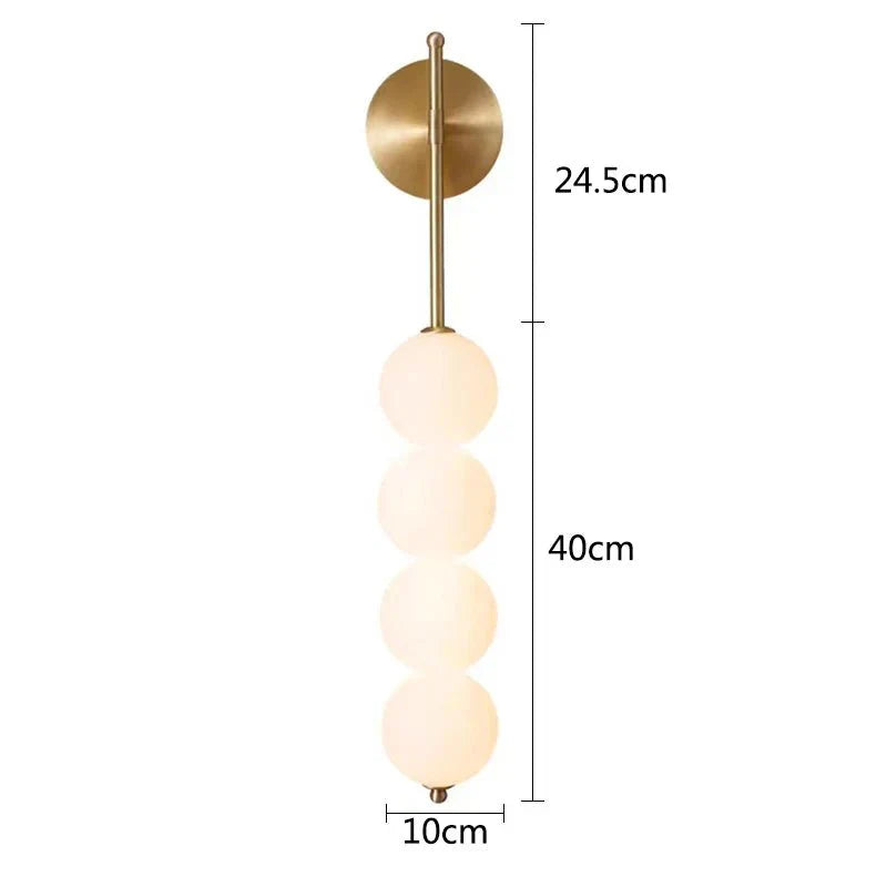 Contemporary wall sconce for bedroom