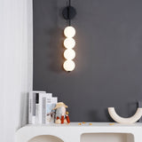 Warm glow wall sconce for living room
