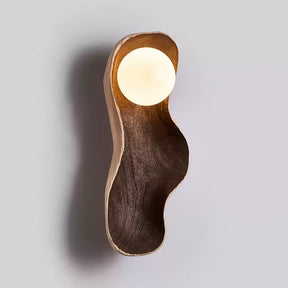 The one light version with a single globe lit in the upper hollow