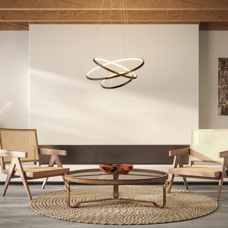 LED pendant light with dimmer function